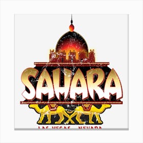 Sahara Las Vegas Canvas Print