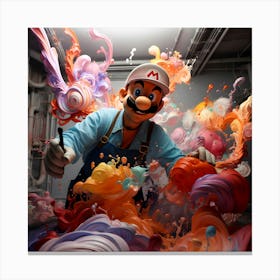 Mario Bros 18 Canvas Print