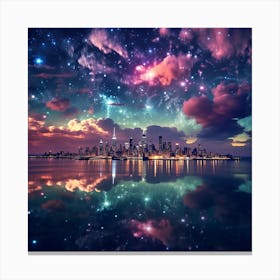 New York City Skyline 5 Canvas Print