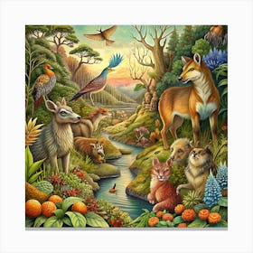 Garden of Eden Canvas Print