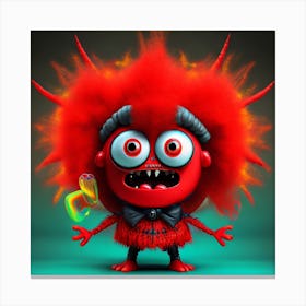 Monster 16 Canvas Print