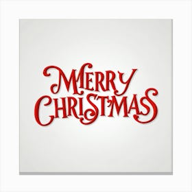 Merry Christmas 4 Canvas Print