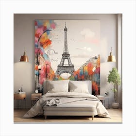 Paris Wall Art Canvas Print