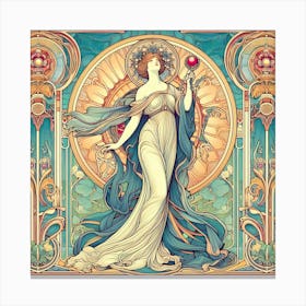 Nouveau Canvas Print