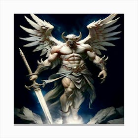 Angel Of Death Canvas Print