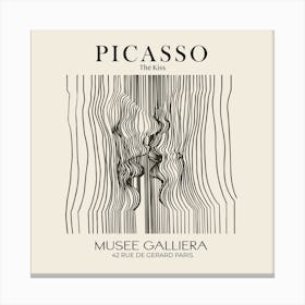 Picasso The Master Canvas Print