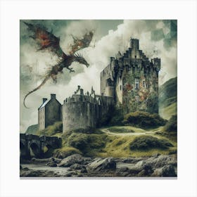Scotland Castle Canvas Print