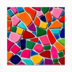 Mosaic Tile Background 1 Canvas Print