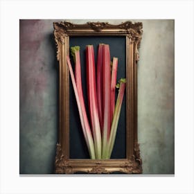 Rhubarb 123 Canvas Print