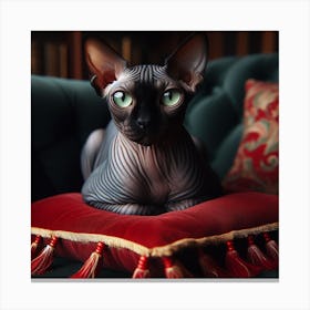 Sphinx-cat 2 Canvas Print