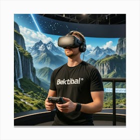 Vr Headset 9 Canvas Print