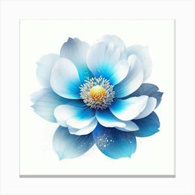 Blue Flower Canvas Print