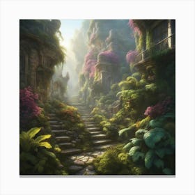 Fantasy Painting, Fantasy Painting, Fantasy Painting Canvas Print