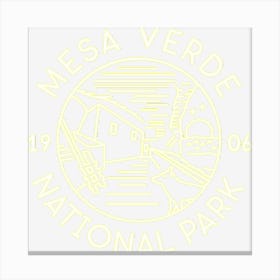 Mesa Verde National Park 1906 Colorado Canvas Print