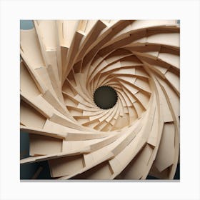 Spiral Staircase Canvas Print