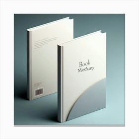 Book Mockup Design Collection Book Designs Templates Design (16) Canvas Print