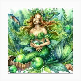 Mermaid 11 Canvas Print