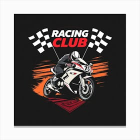 Racing Club 3 Canvas Print