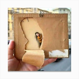 Miniature Painting Canvas Print