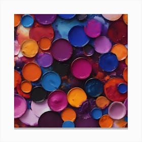 BB Borsa Dyeing Boxes Canvas Print