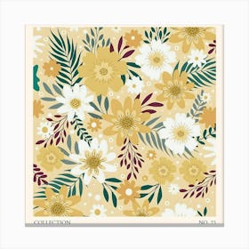 Floral Pattern 2 Canvas Print