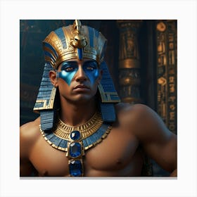 Egyptian Pharaoh Canvas Print