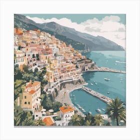 Beaches of Italy Art Print Canvas Print