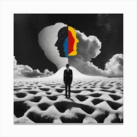 Man In The Sky Canvas Print