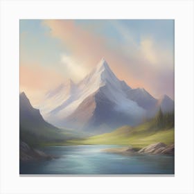 Mountain Landscape 1 Canvas Print