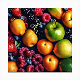 Ripe Fruit Canvas Print