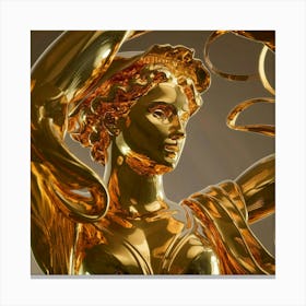 Golden Goddess 1 Canvas Print