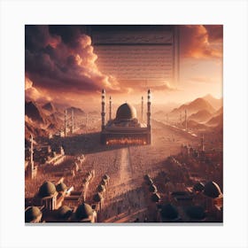 Islamic City 2 Canvas Print