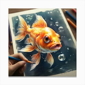 Goldfish 17 Canvas Print