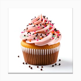 Gourmet Glitz The Fancy Cupcake Canvas Print