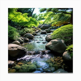 Japanese Garden 2 Canvas Print