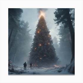 Christmas Tree 3 Canvas Print