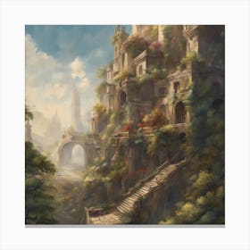 Fantasy Castle 11 Canvas Print