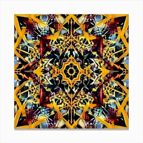 Abstract Mandala 14 Canvas Print