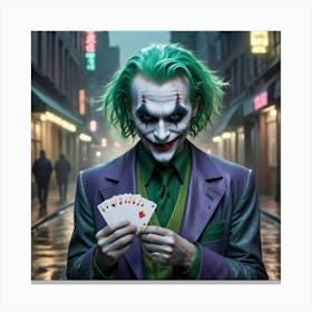 Joker 382 Canvas Print