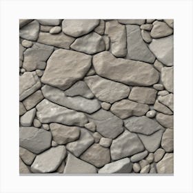 Stone Wall 12 Canvas Print