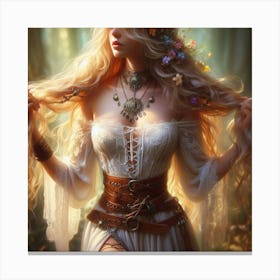 Mermaid 77 Canvas Print