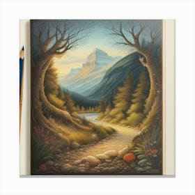 Mountain Road Canvas Print