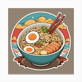 Asian Ramen 1 Canvas Print