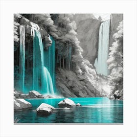 Waterfall 19 Canvas Print