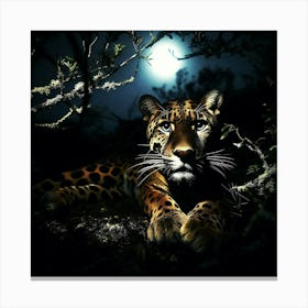 Wild Animal Creative Portrait 159 Canvas Print