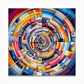 Abstract - Abstract Painting Canvas Print