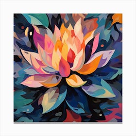 Lotus Flower 45 Canvas Print