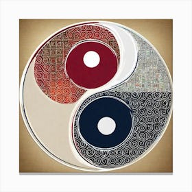 Yin Yang Canvas Print