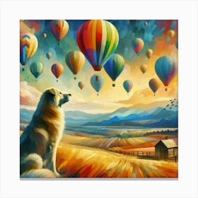 Hot Air Balloons Canvas Print