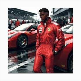 Ferrari Canvas Print